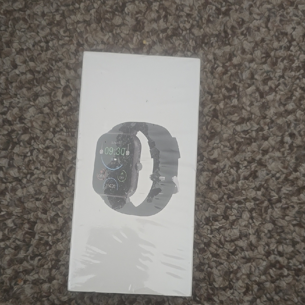 Black Smartwatch in Box